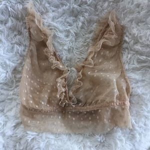 Only hearts sheet bralette